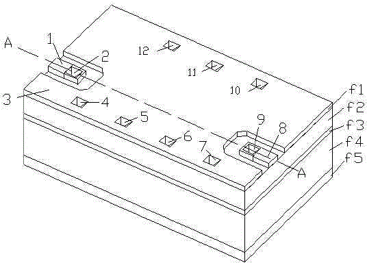 Micromechanical filter with fully sealed structure