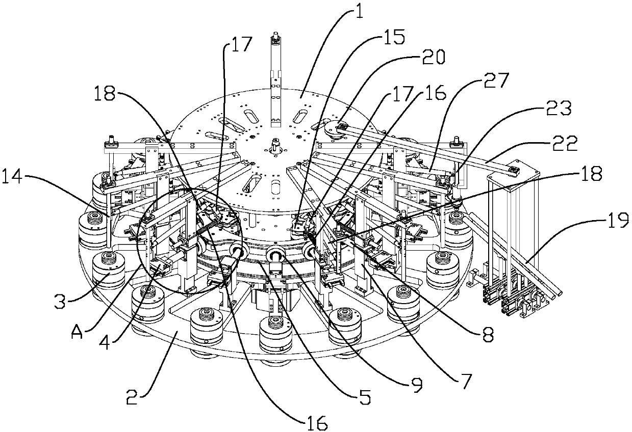 A high-speed assembly machine with transfer fixture