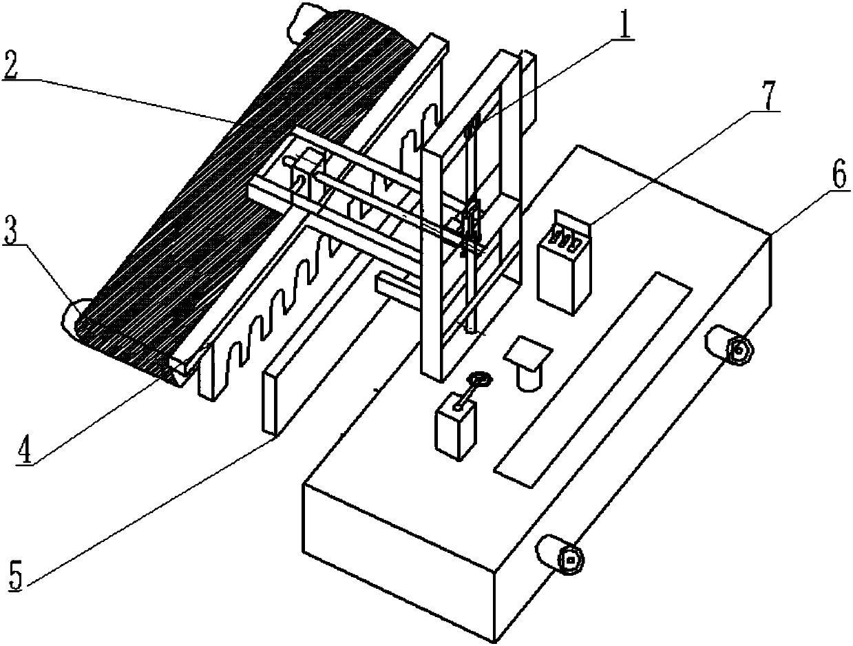 A mechanized oil pipe rowing machine for oil field