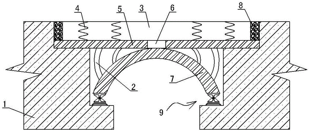 Bridge expansion joint structure