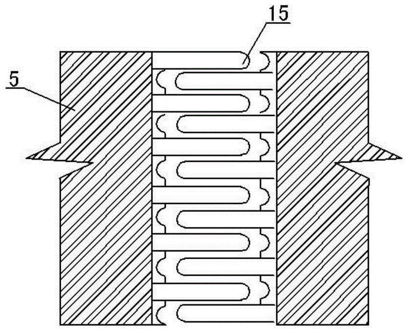 Bridge expansion joint structure