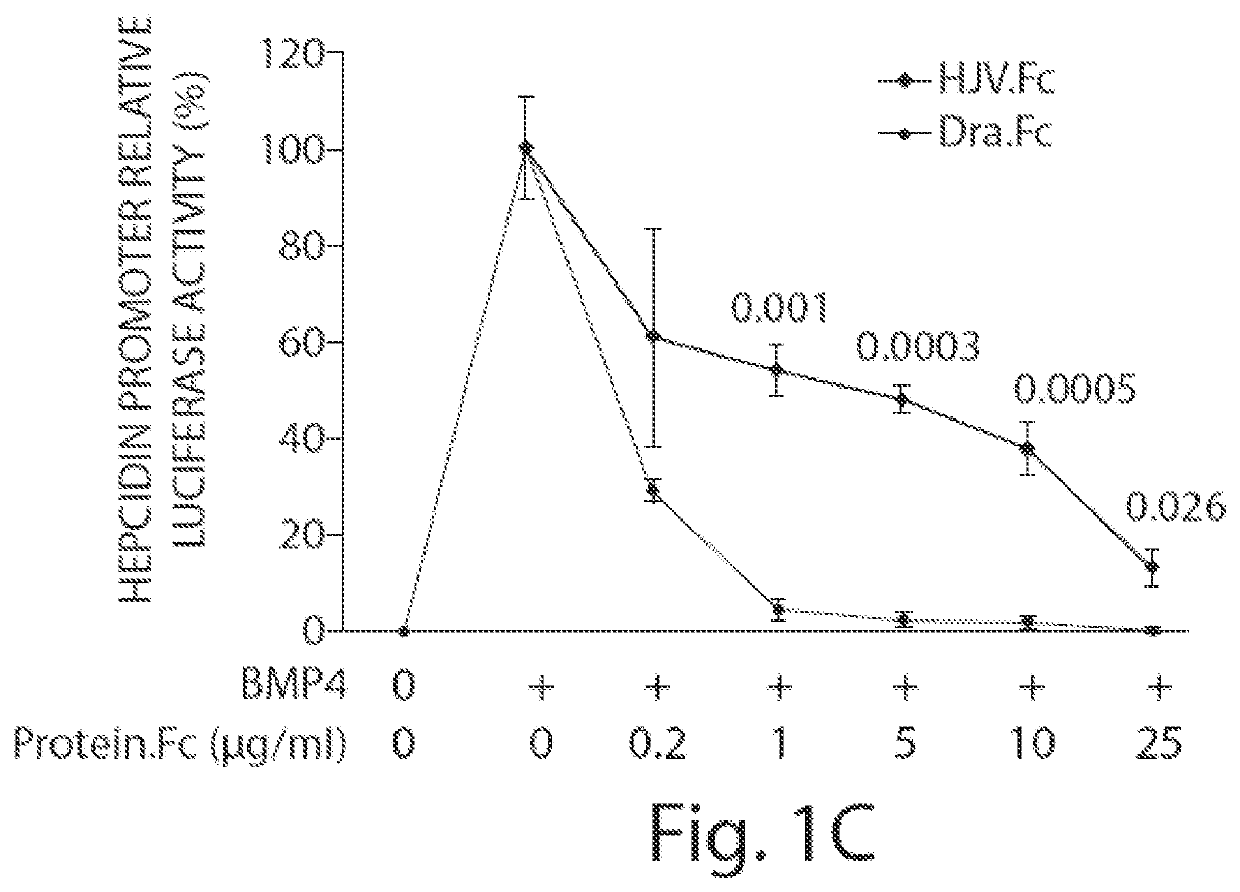 Methods and compositions for regulating iron homeostasis by modulation of bmp-6