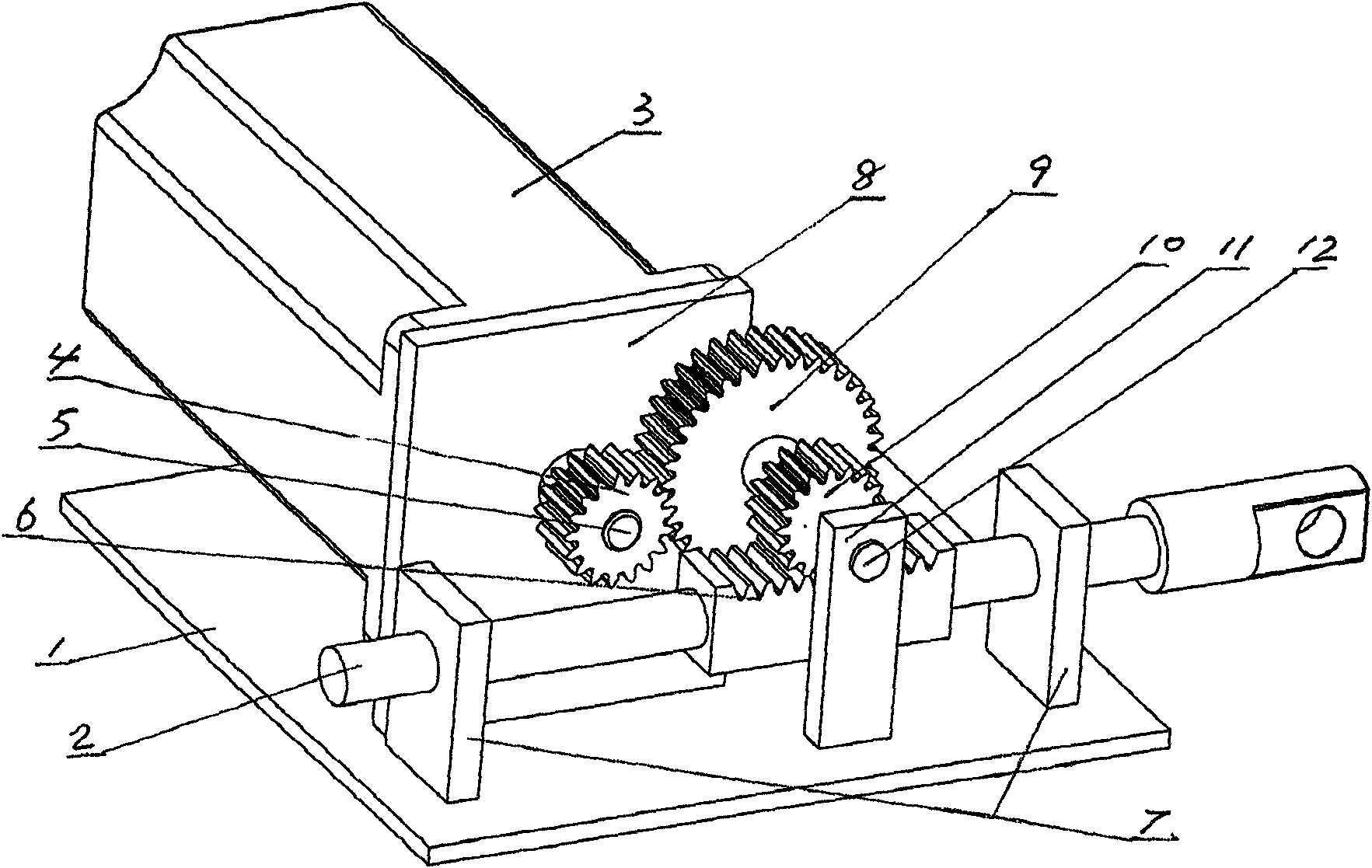 Electrical control drive device for hydraulic valve core