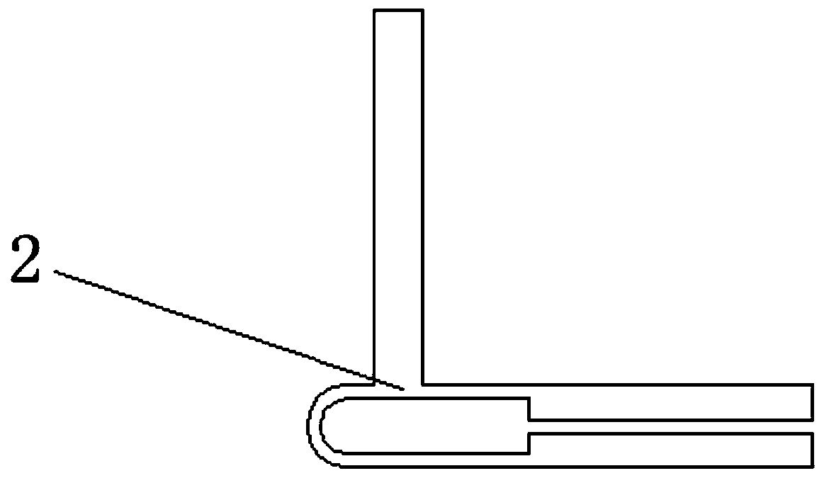 77GHz sparse array automobile anti-collision radar receiving antenna