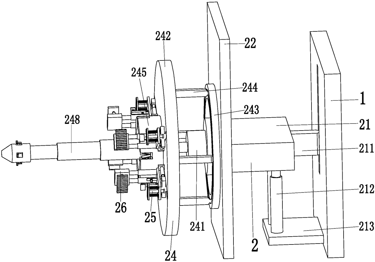 Hanging bracket for power cable construction