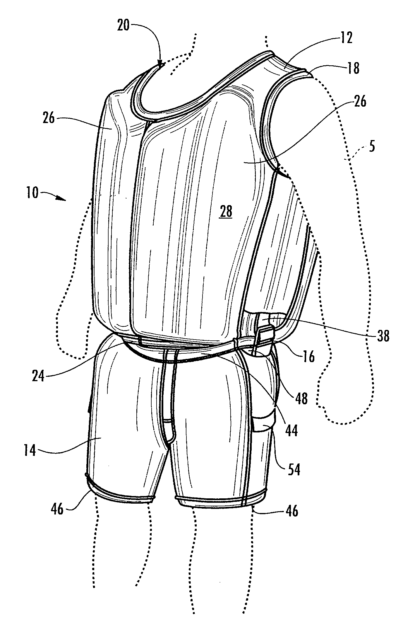 Buoyant Swim Garment