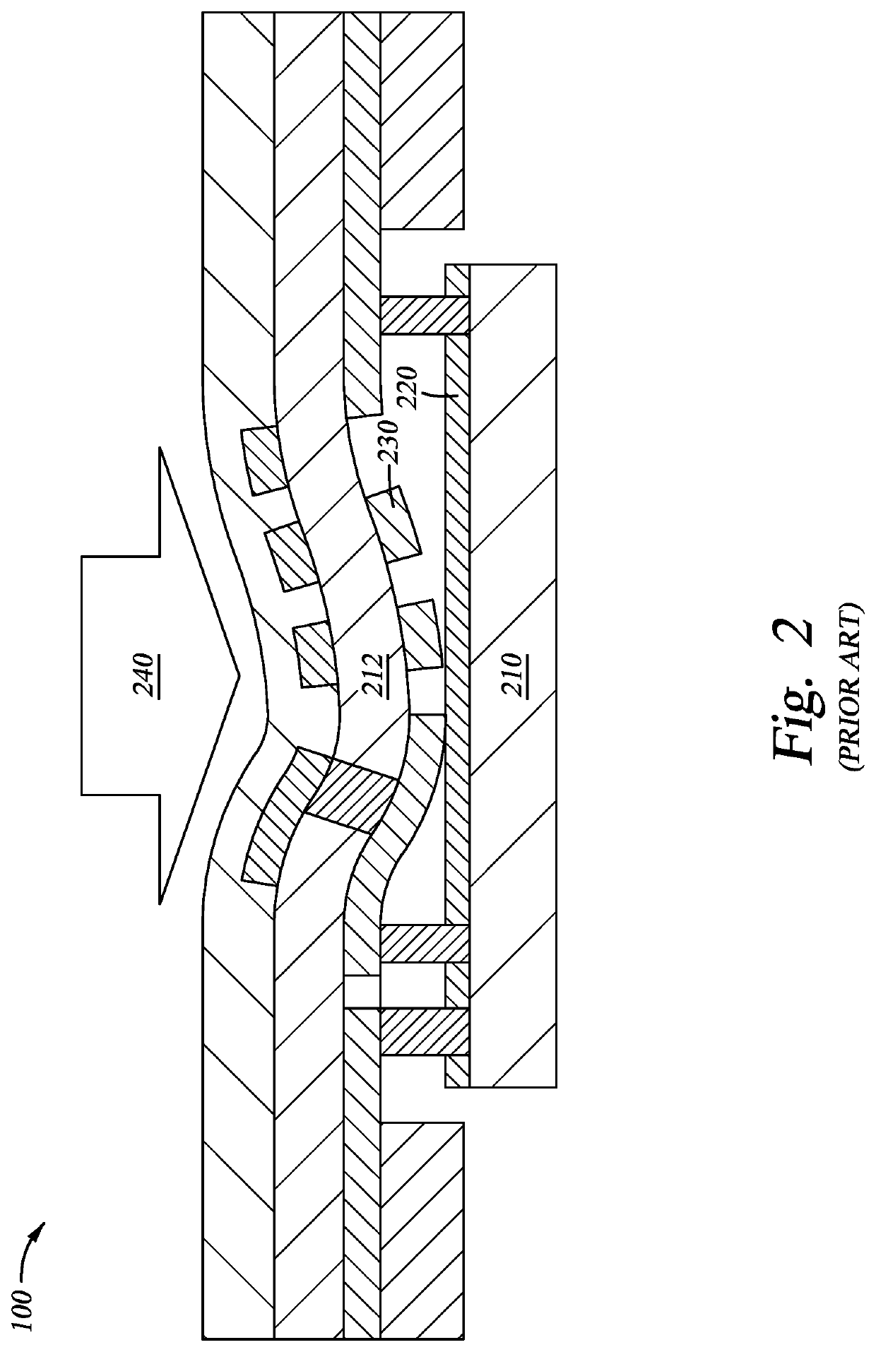 Flexible connector for a display device