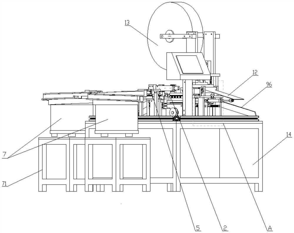 Wearing method of clamping buckle sponge gasket