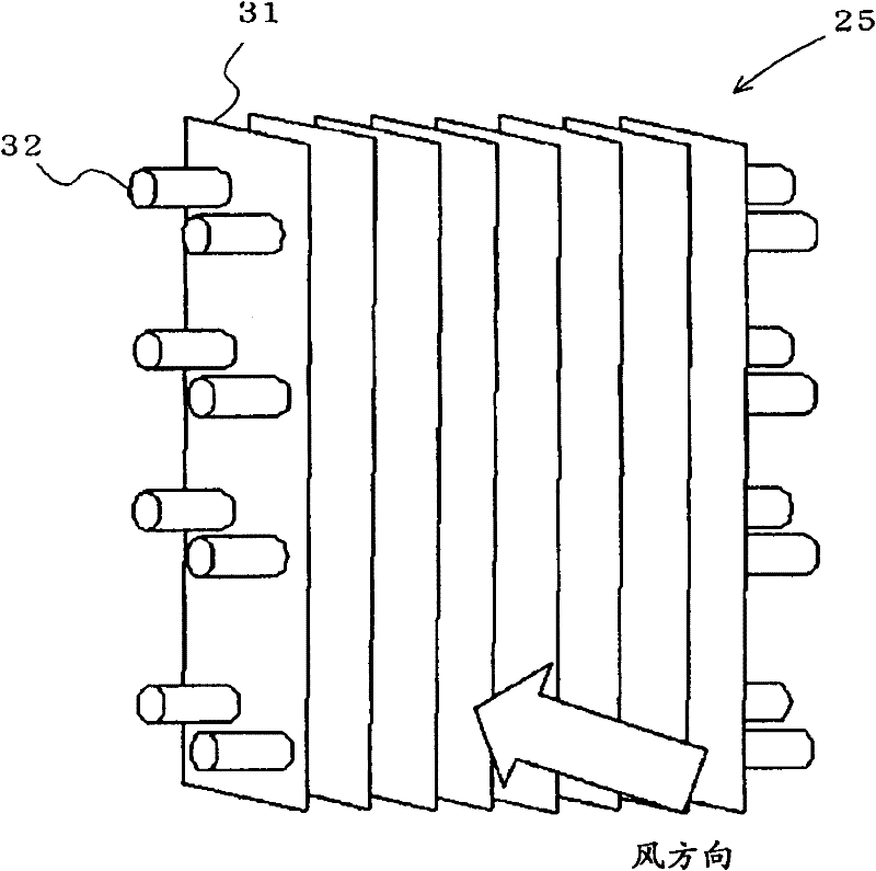 Heat exchanger and refrigerating cycle device provided with same
