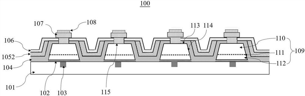 Micro LED display device and preparation method thereof