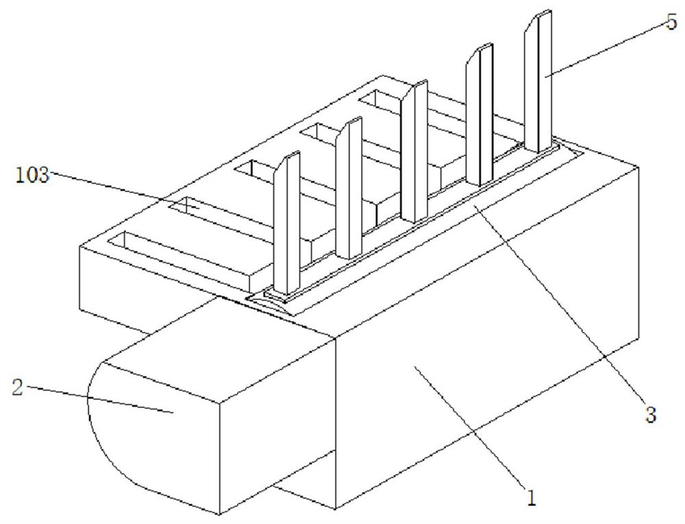 Anti-outrush device for expressway toll station