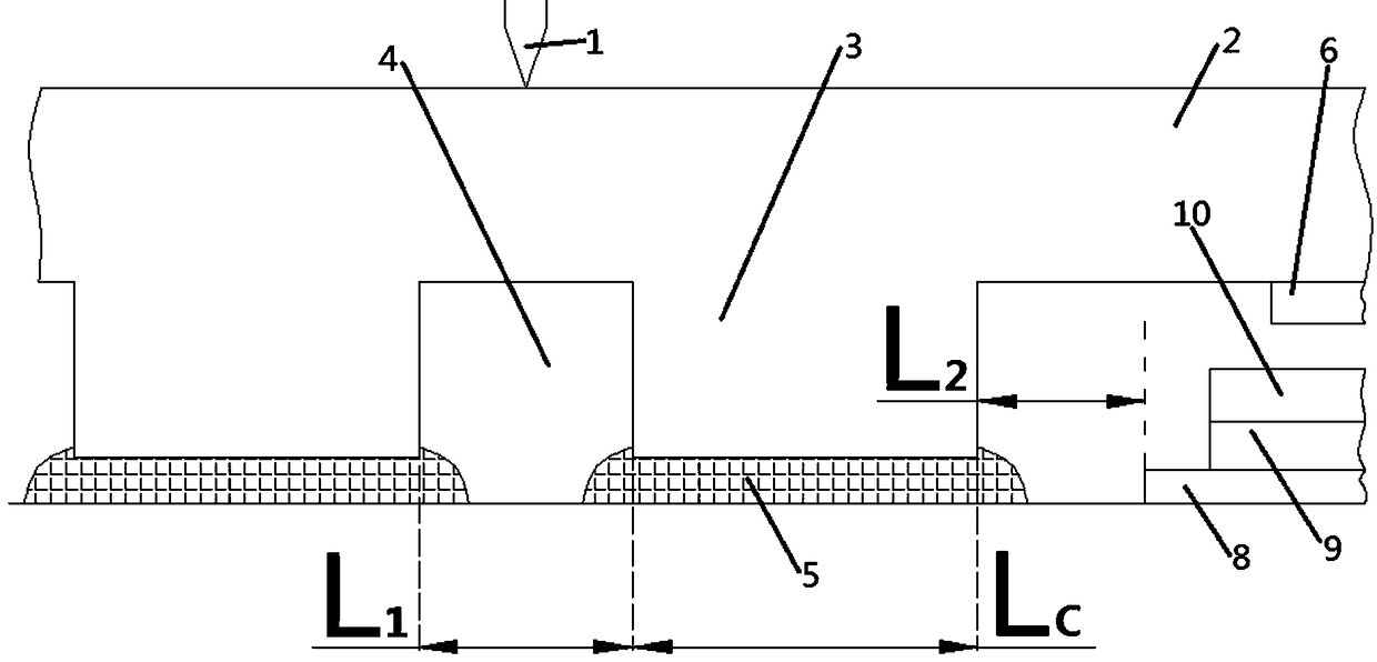 Sealing-glue-spreading controlling method for display-panel mother board