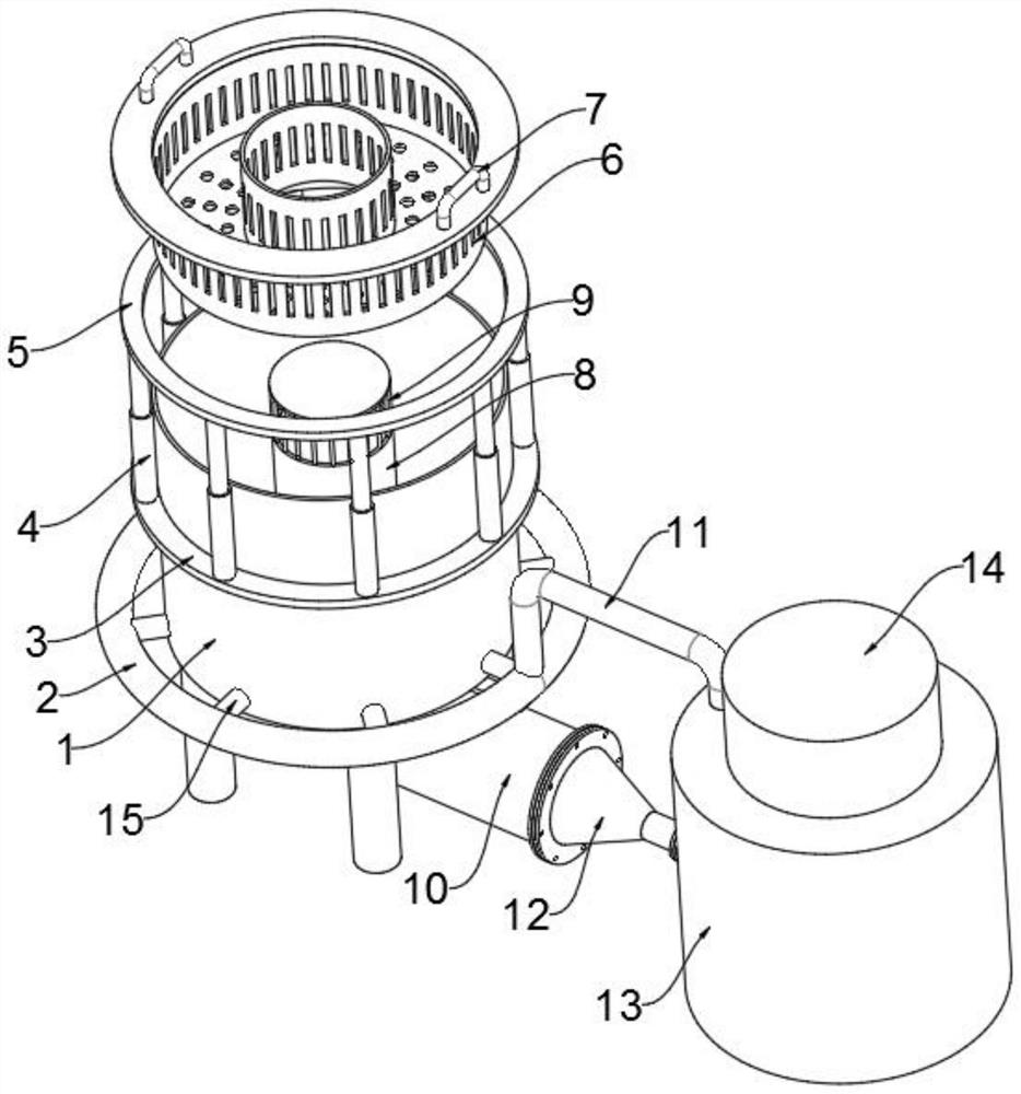 A kind of magnetic steel production forming cooling device and cooling method thereof