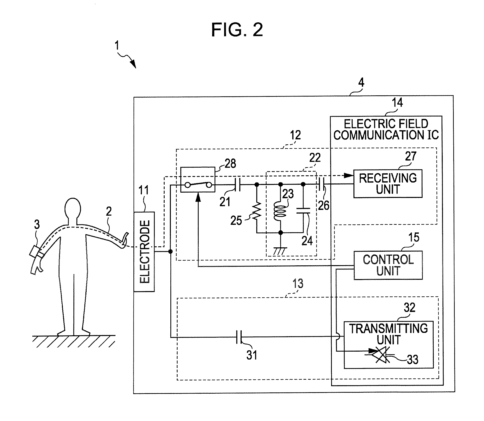 Transceiver and communication system including the same