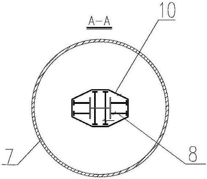 Foundation of assembly-decoration integrated building with light-weight steel structure, and construction method thereof