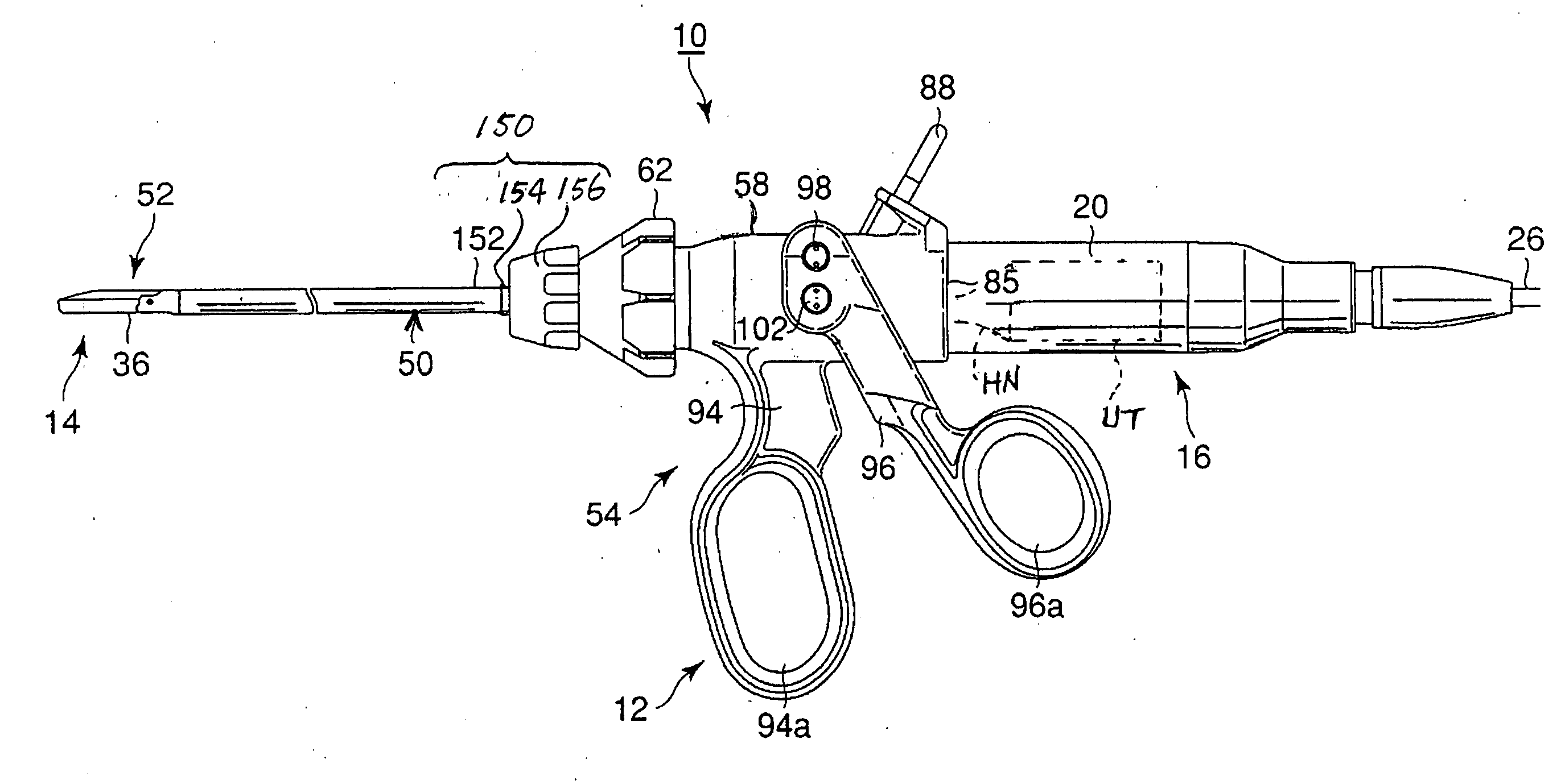 Treatment apparatus and treatment device for surgical treatments using ultrasonic vibration