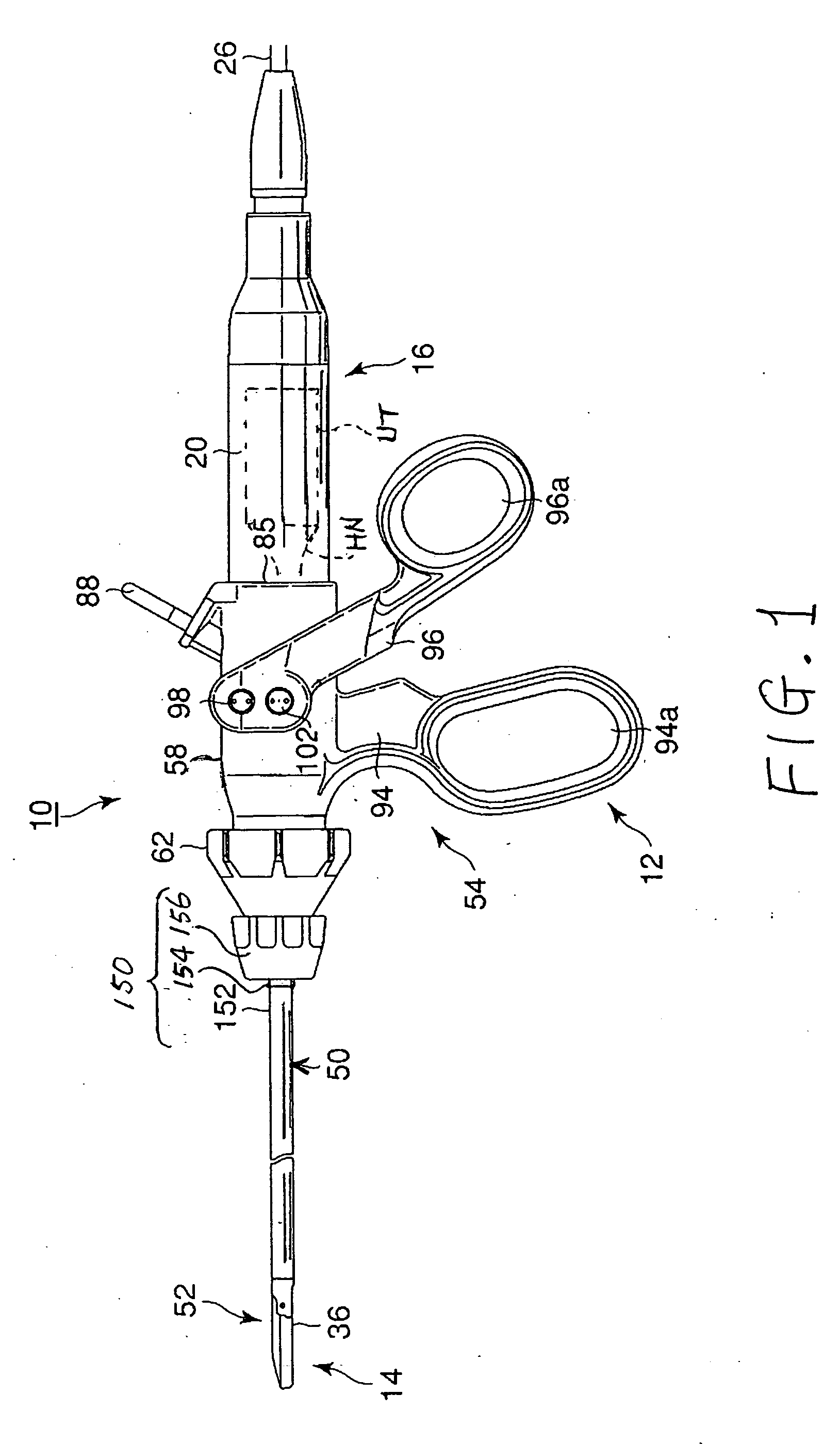 Treatment apparatus and treatment device for surgical treatments using ultrasonic vibration