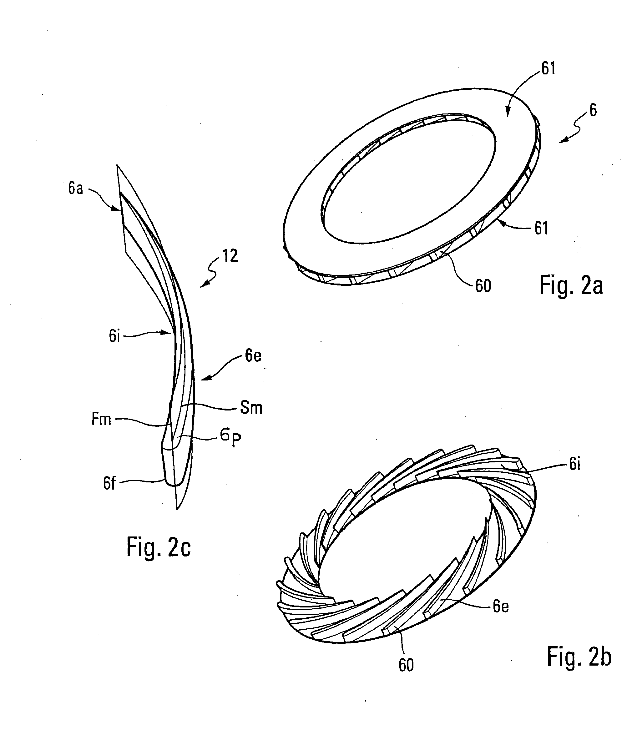 Gas turbine diffuser blowing method and corresponding diffuser