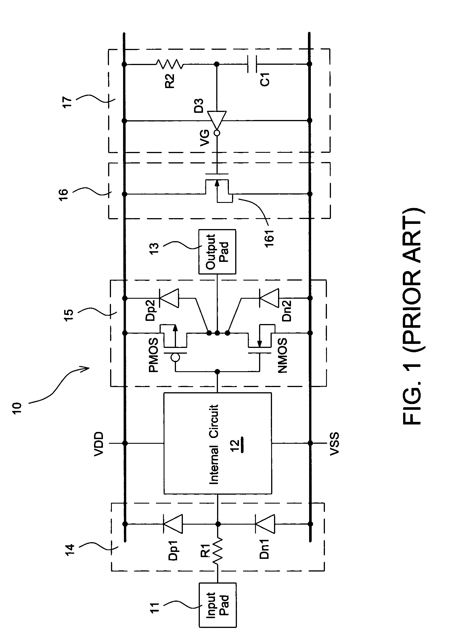 Electrostatic discharge clamp circuit