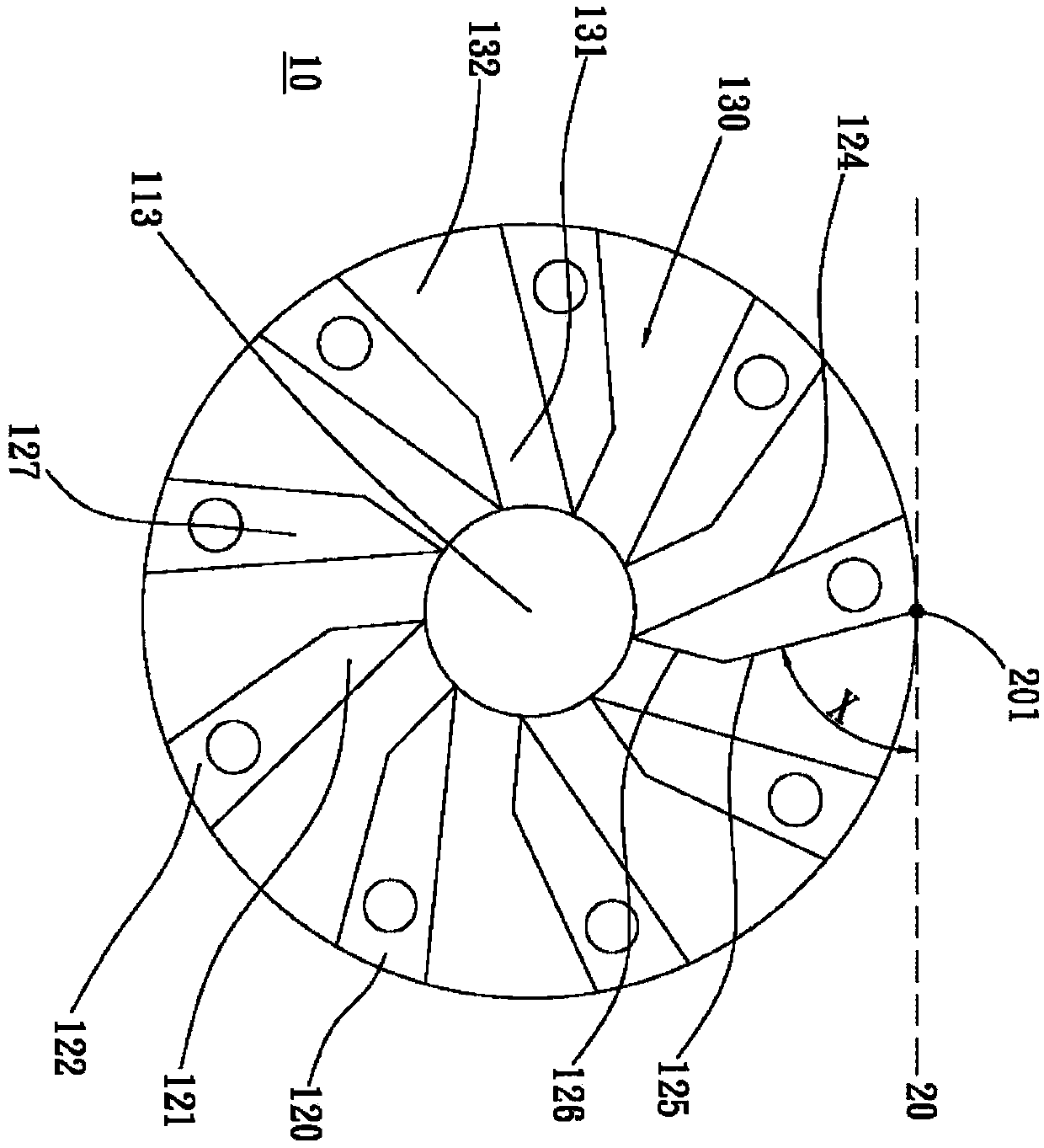 Fan blade structure and rotor set thereof