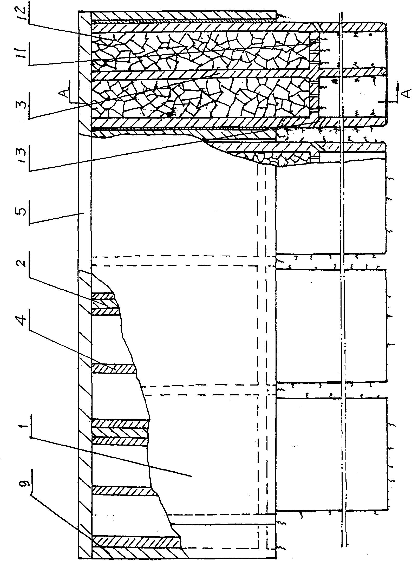 Method for building harbor wharf based on soft soil