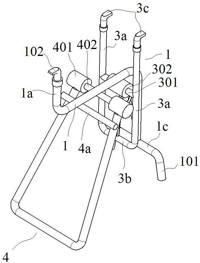 Car electrophoresis bonnet supporting apparatus