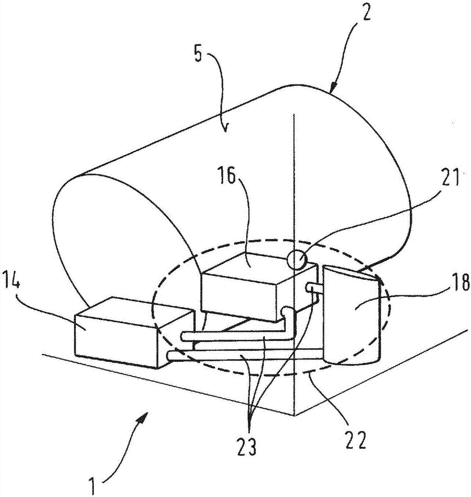 Condenser tumble dryer comprising temperature sensor, and method for the operation thereof