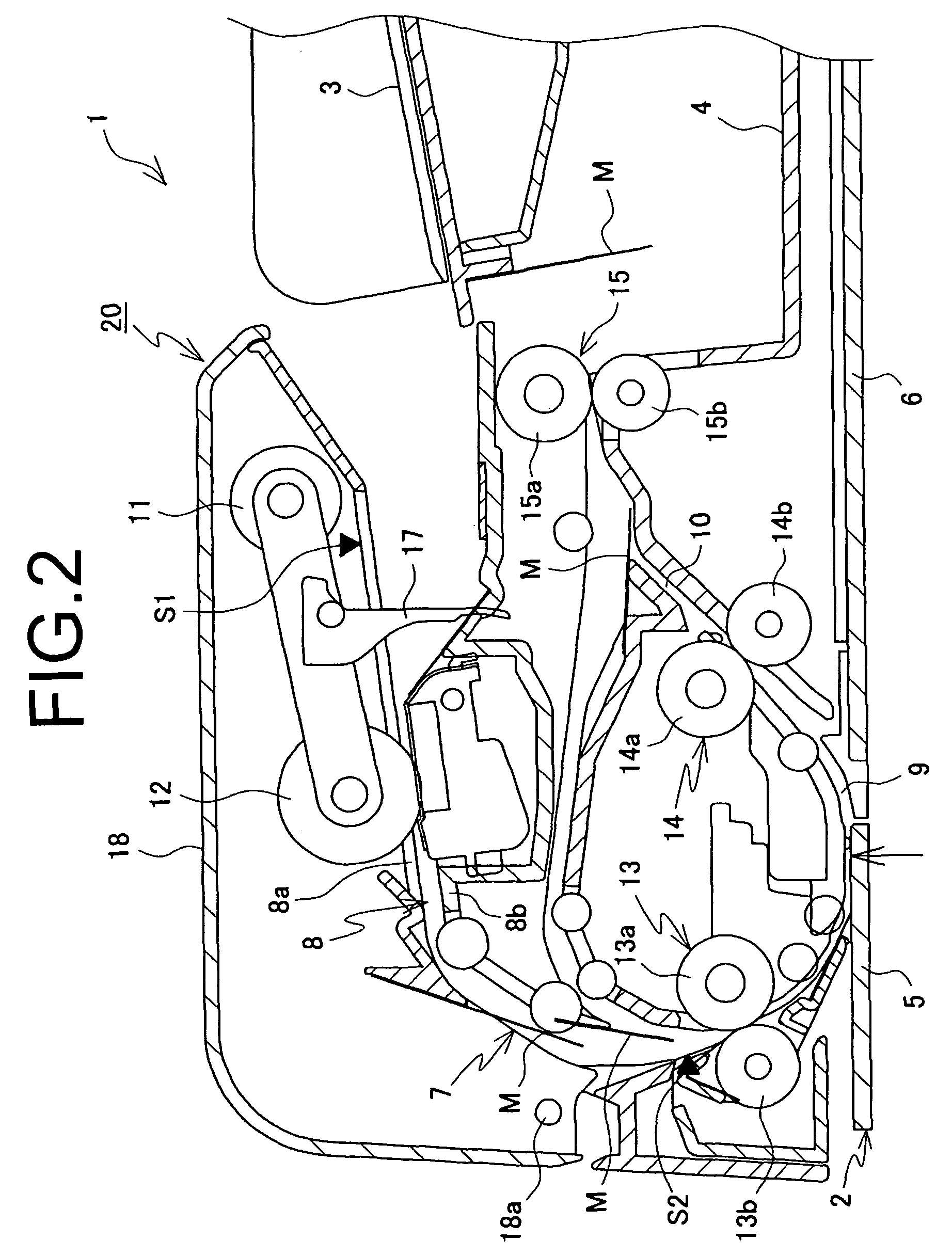 Sheet transport apparatus with jam clearing dial