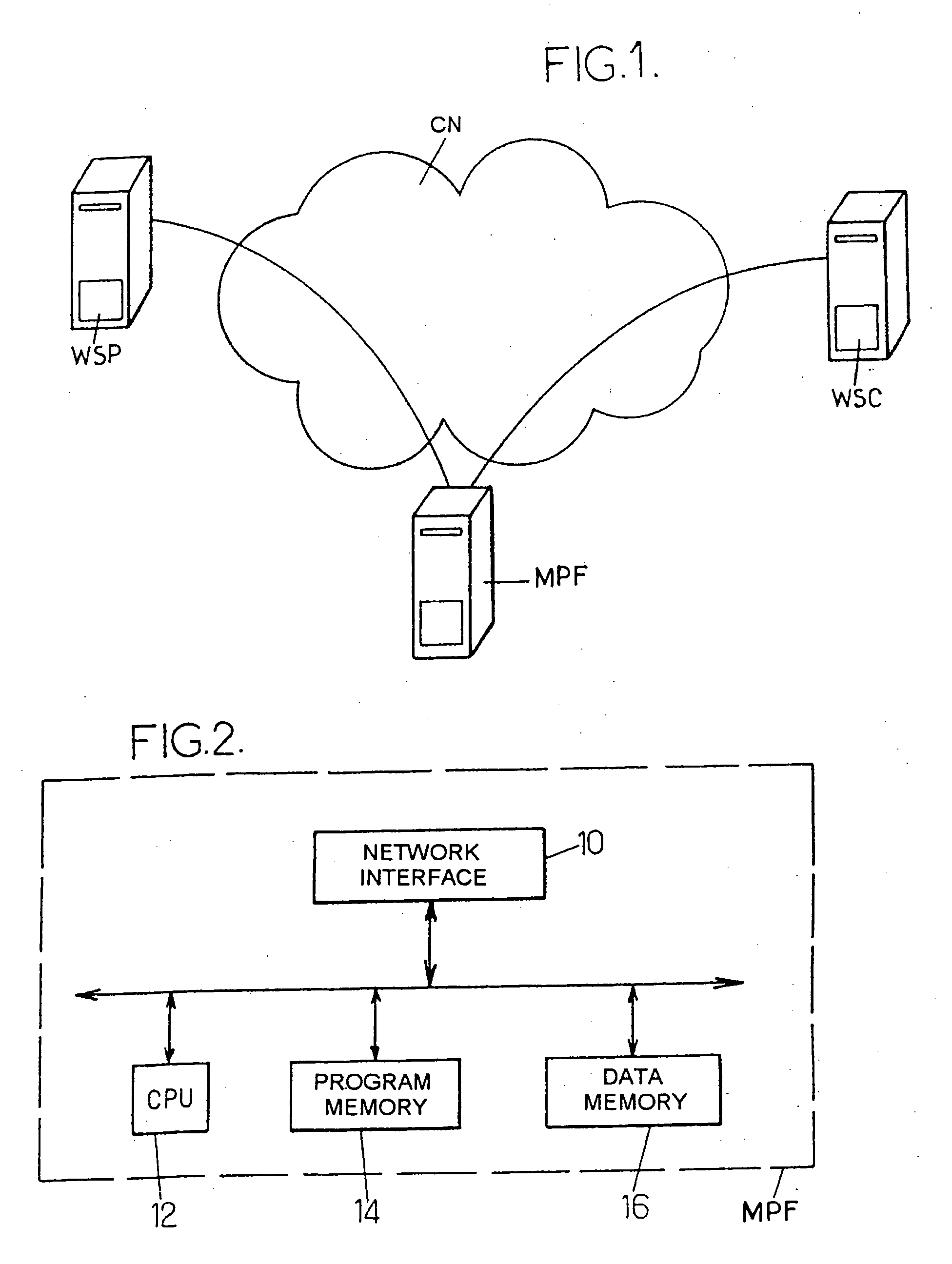 Method of mediation between applications, and mediation platform for implementing the method