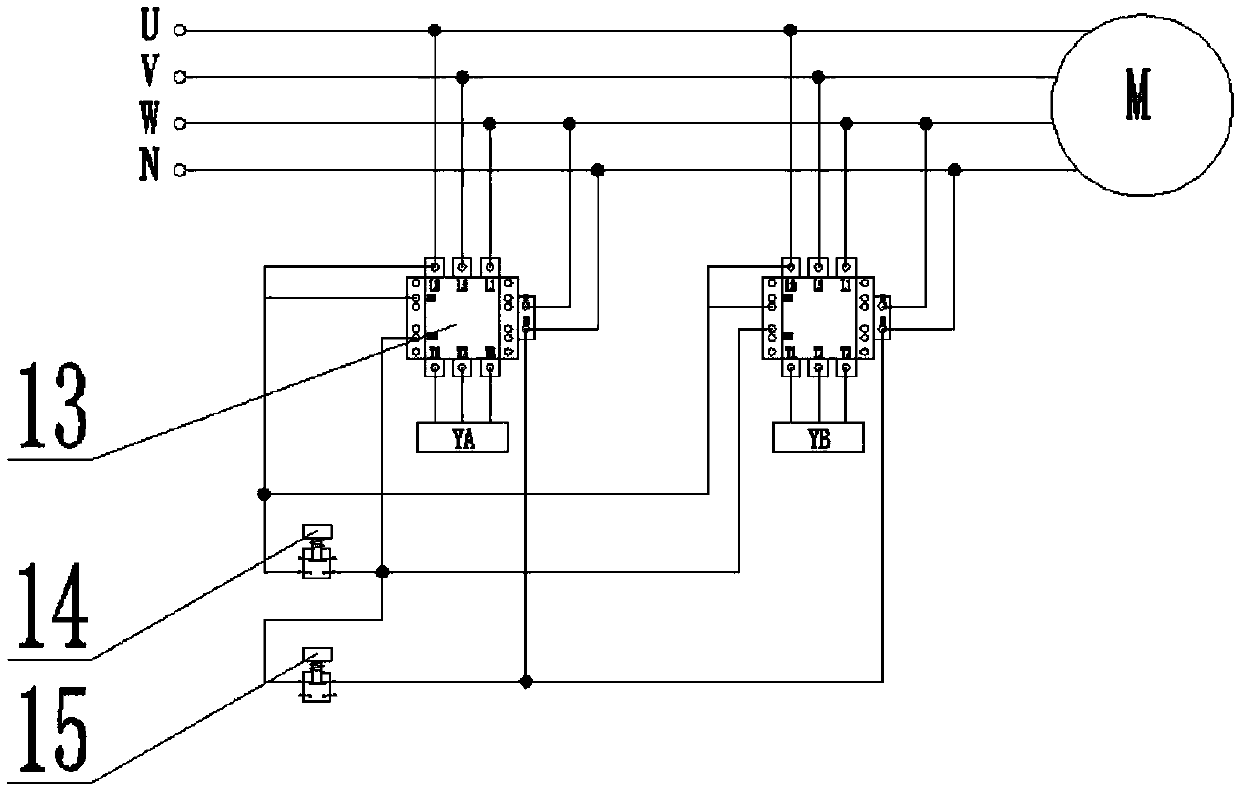 Ground lock and ground lock control method for rolling shutter door