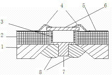 Welding method of coaxial diode and circuit board