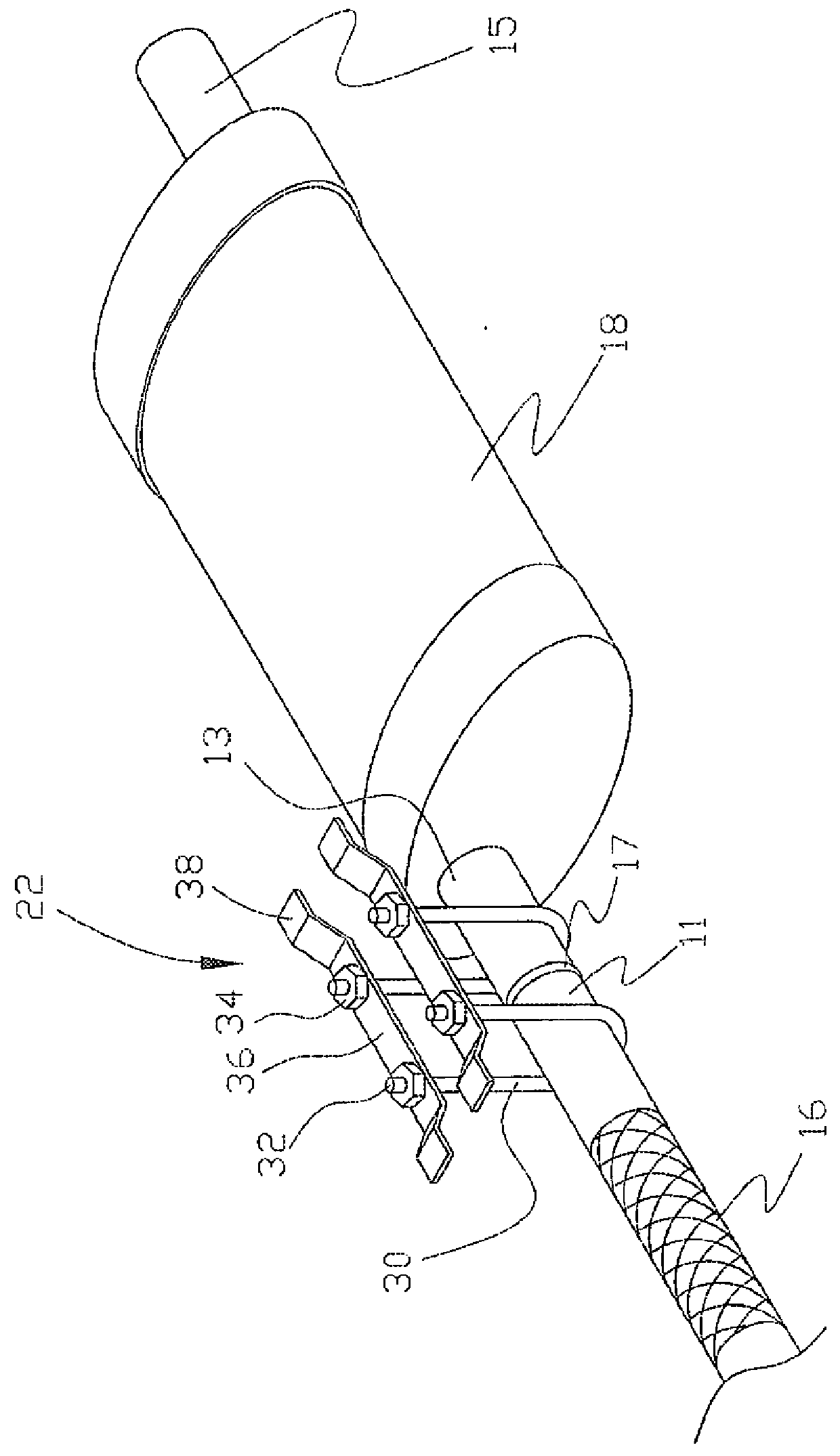 Exhaust system for vehicle