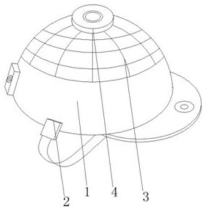 Intelligent safety helmet based on Beidou positioning