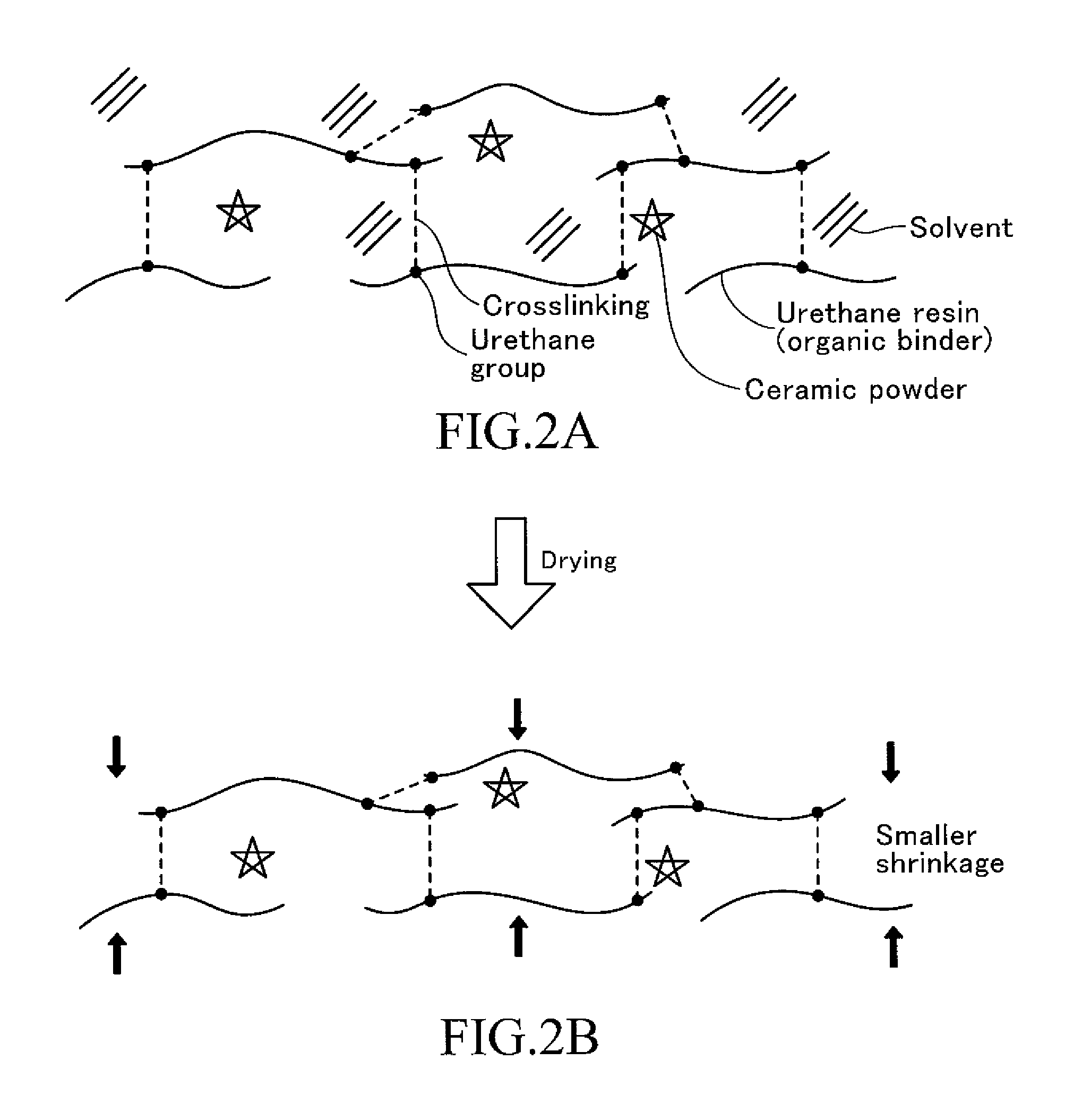 Ceramic green sheet and method for producing the same