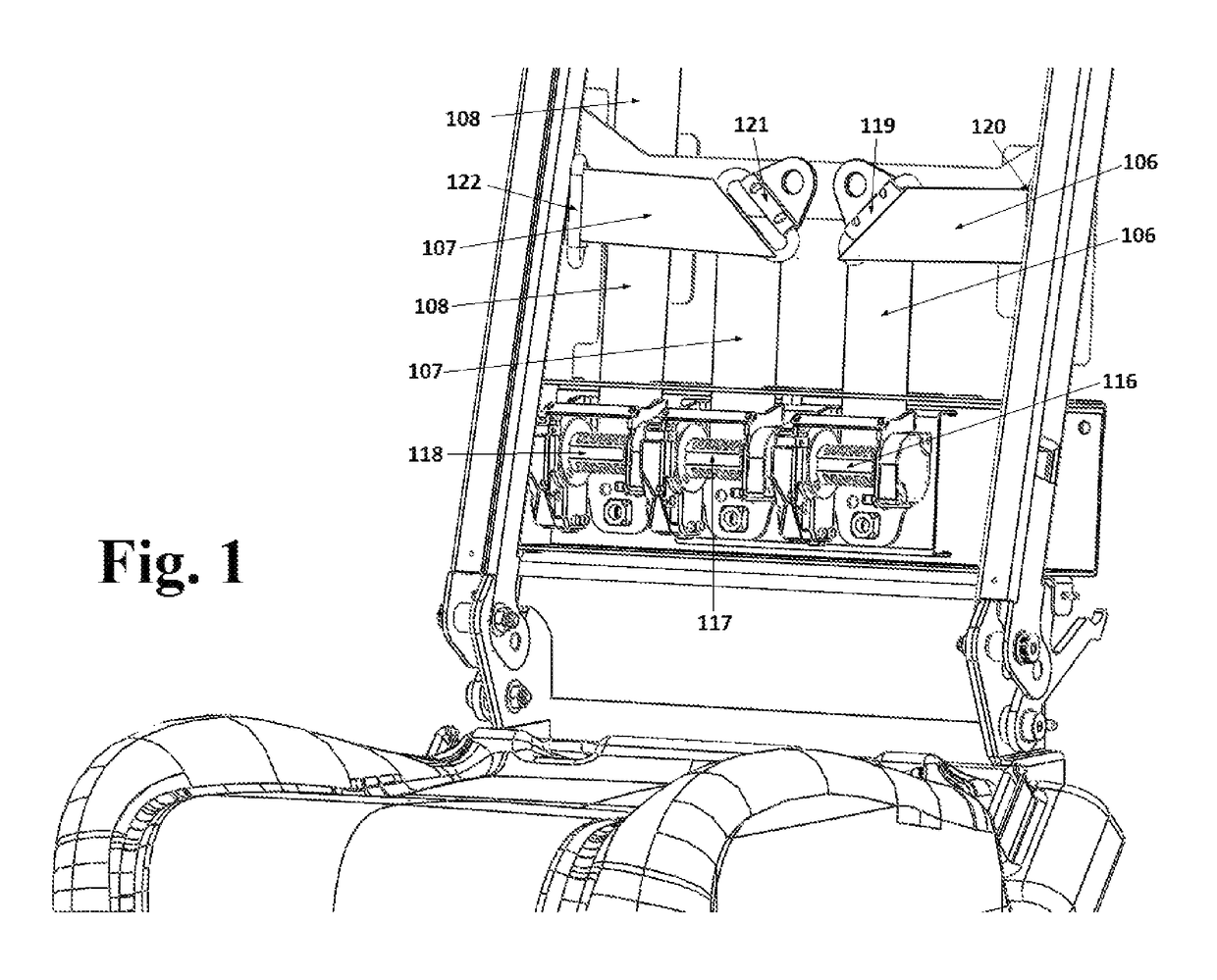 Side seat harness restraint system