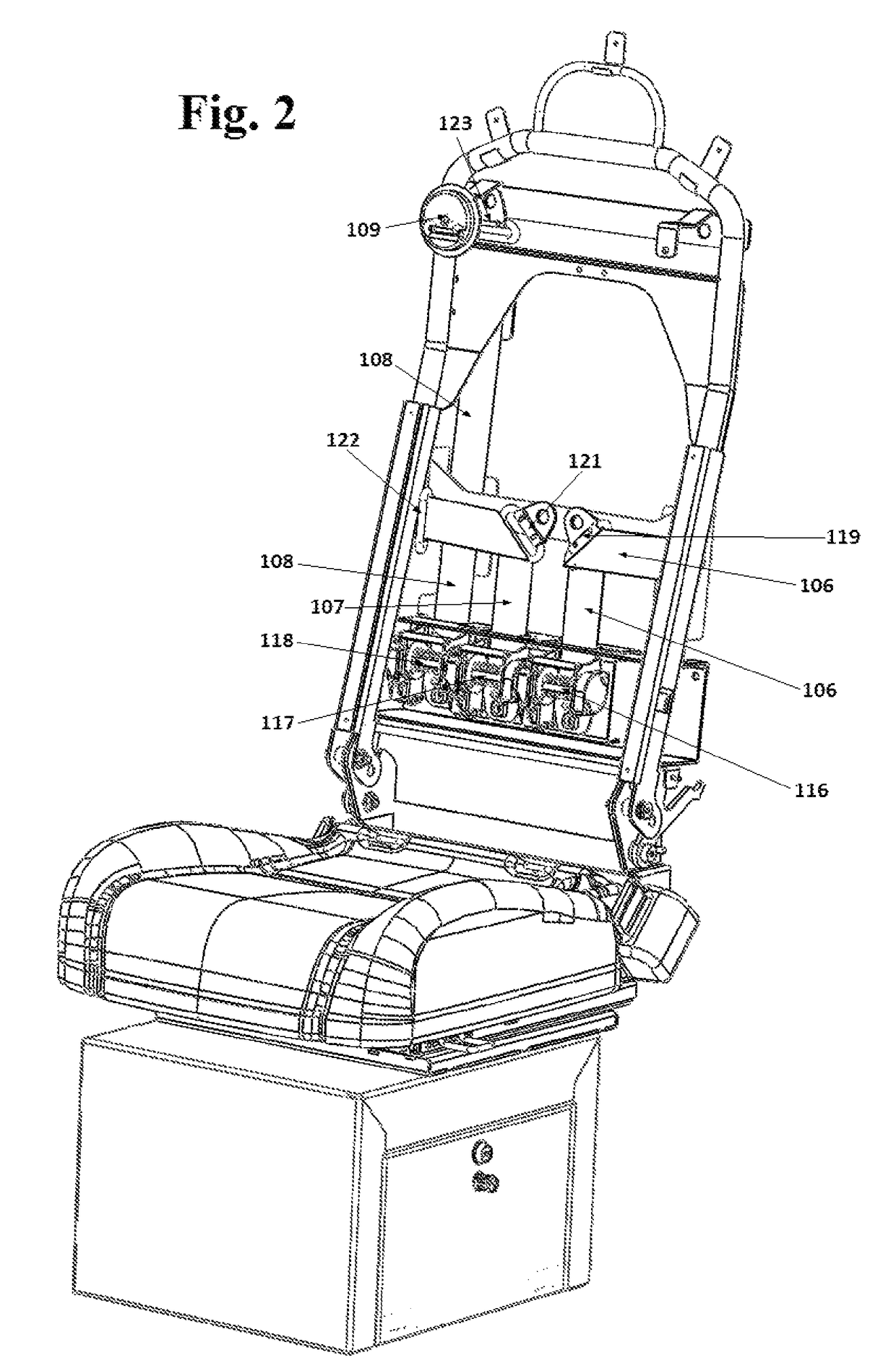 Side seat harness restraint system