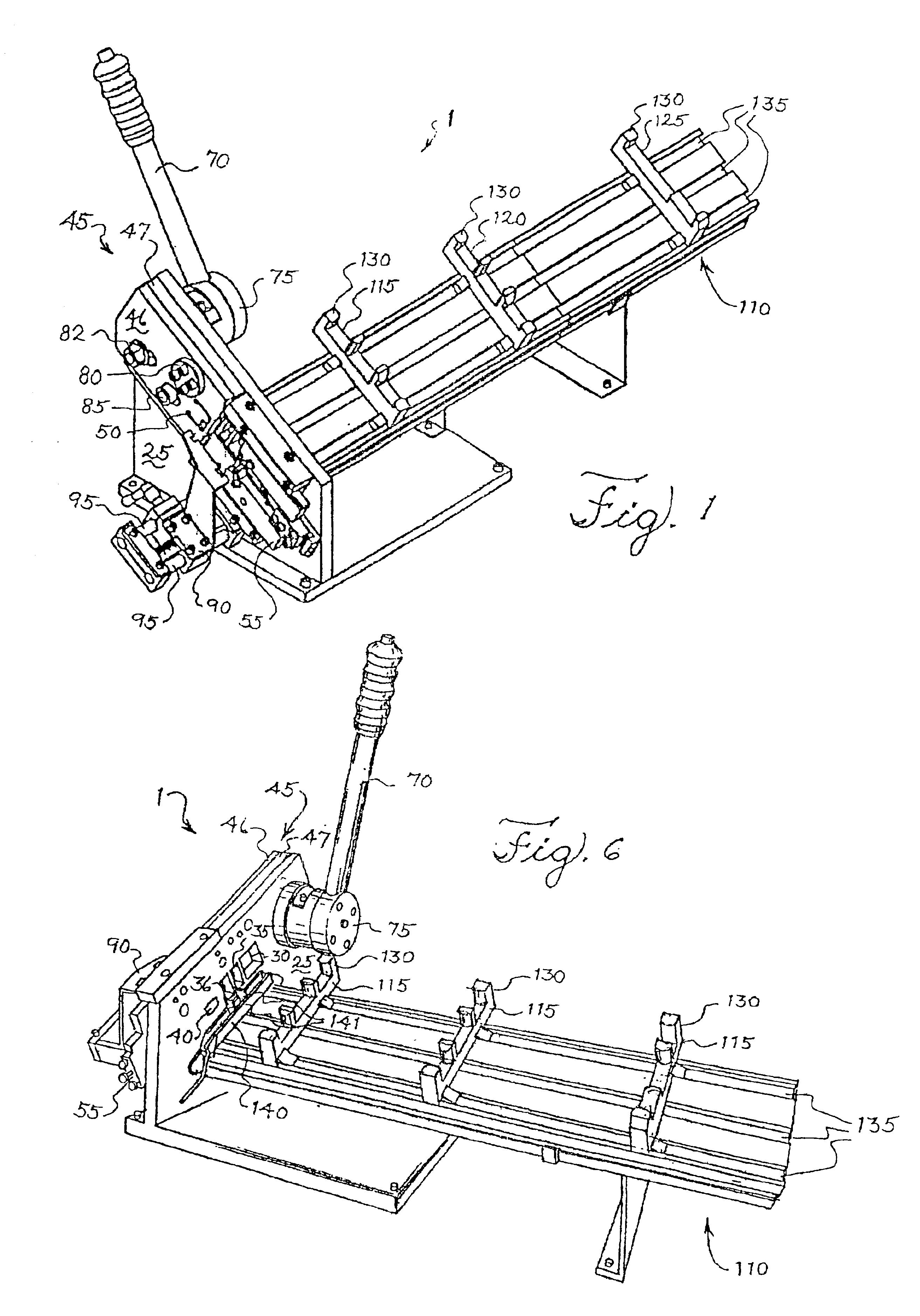 Cutting apparatus and method for venetian blinds