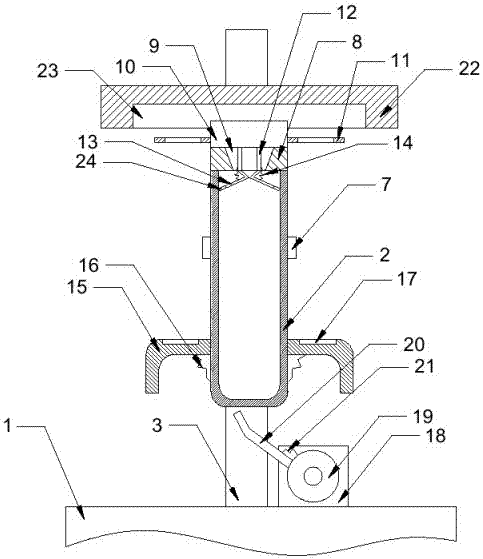 Use method of shaking device for vacuum blood collection tube