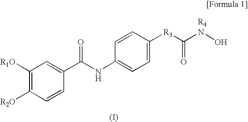 Hydroxamic acid derivatives and the preparation method thereof