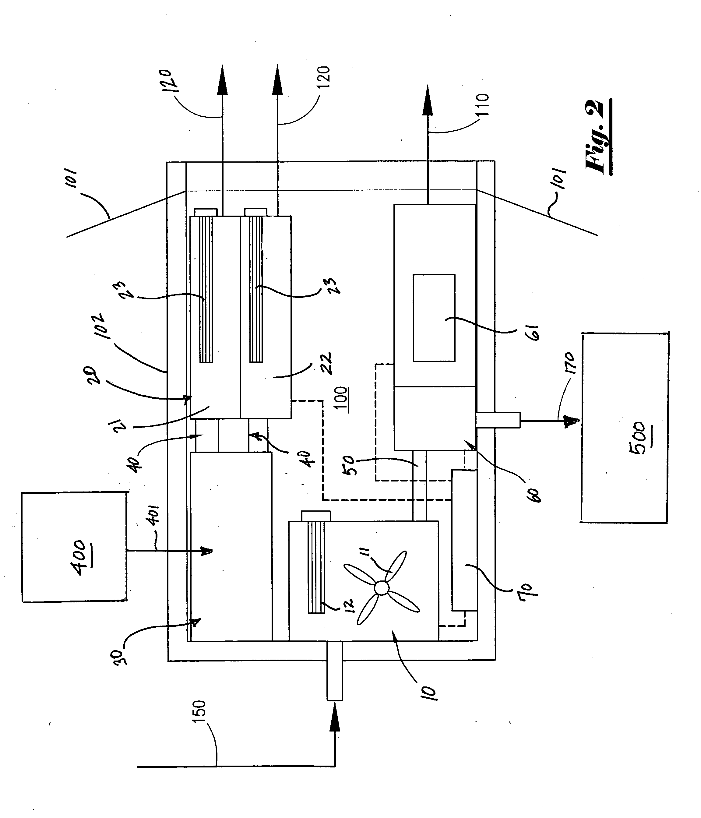 Limited space separation and cleaning system and method