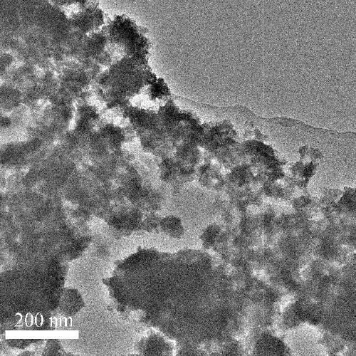 Solid-phase method for preparing tin oxide-tin sulfide heterojunction nanoflowers