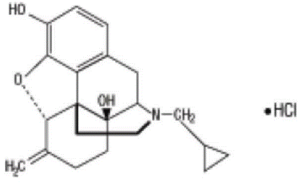 Nalmefene hydrochloride injection medicinal composition and preparation method thereof