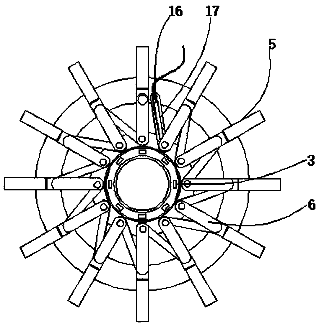 A magnetic ring inductance processing device