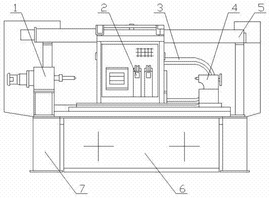 Multifunctional horizontal numerical control quenching equipment