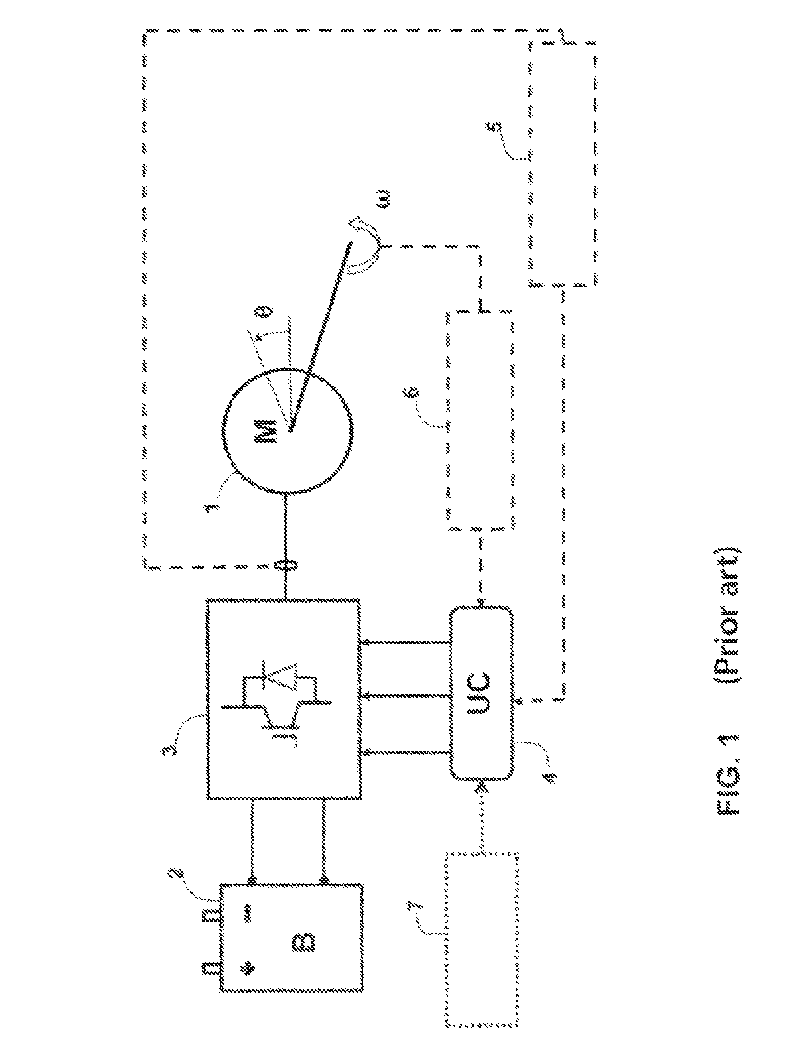 Method for estimating the angular position of the rotor of a polyphase rotary electrical machine, and application to the control of a polyphase inverter for such a machine