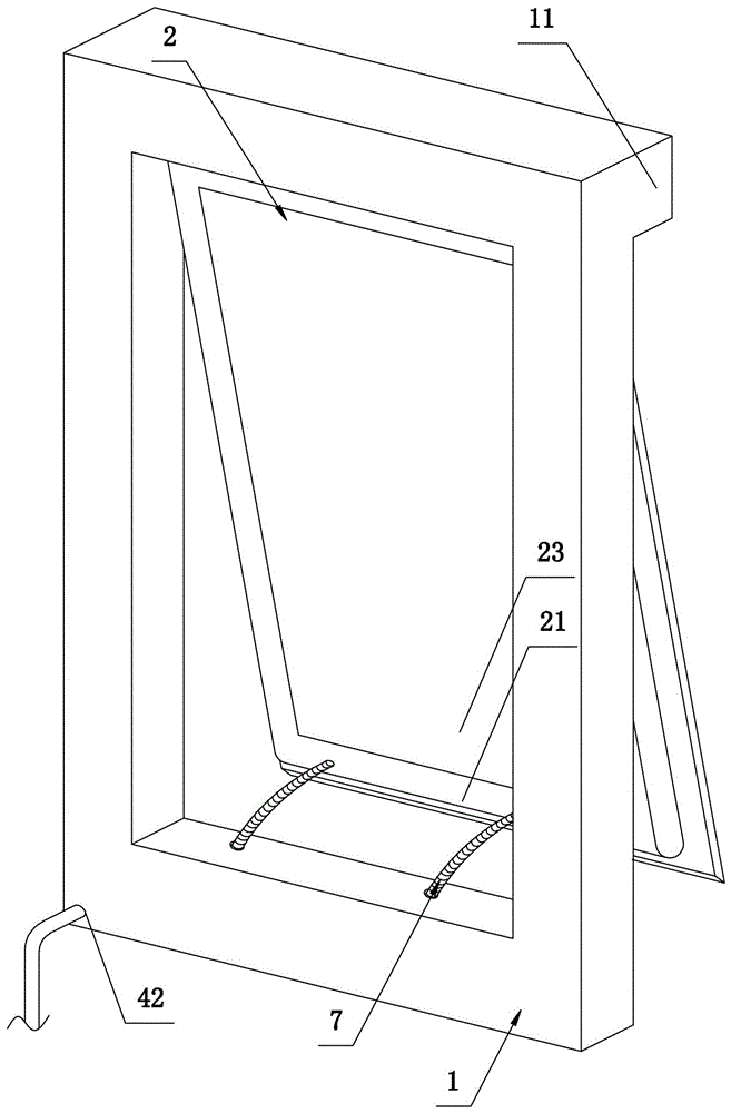 Intelligent top-hung window capable of recycling rainwater and control method thereof