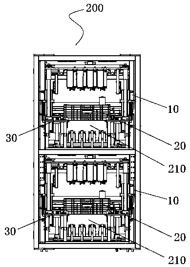 Negative pressure forming needle bed mechanism