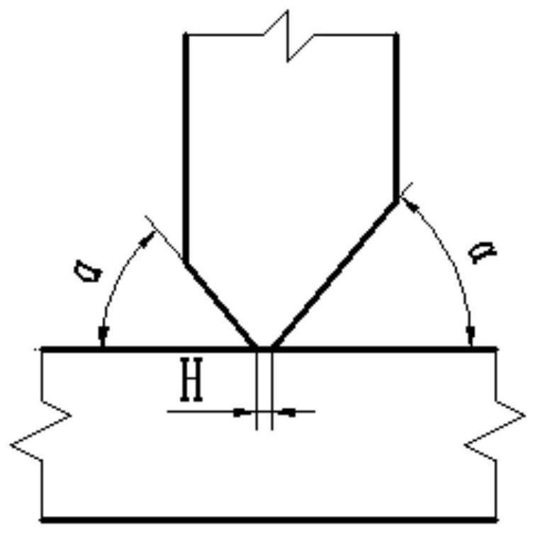 Welding process method for Q500qENH weather-resistant steel corner joint in alpine region