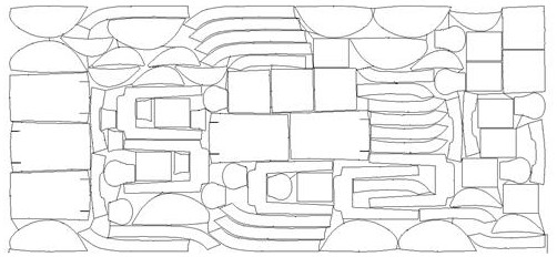 Fitting method applied to sponge cutting file