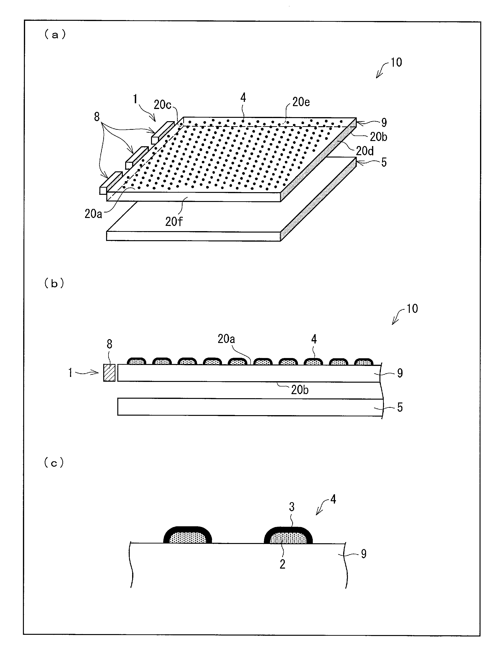 Front light and method for producing same, reflective display device provided with front light, and electronic equipment provided with reflective display device